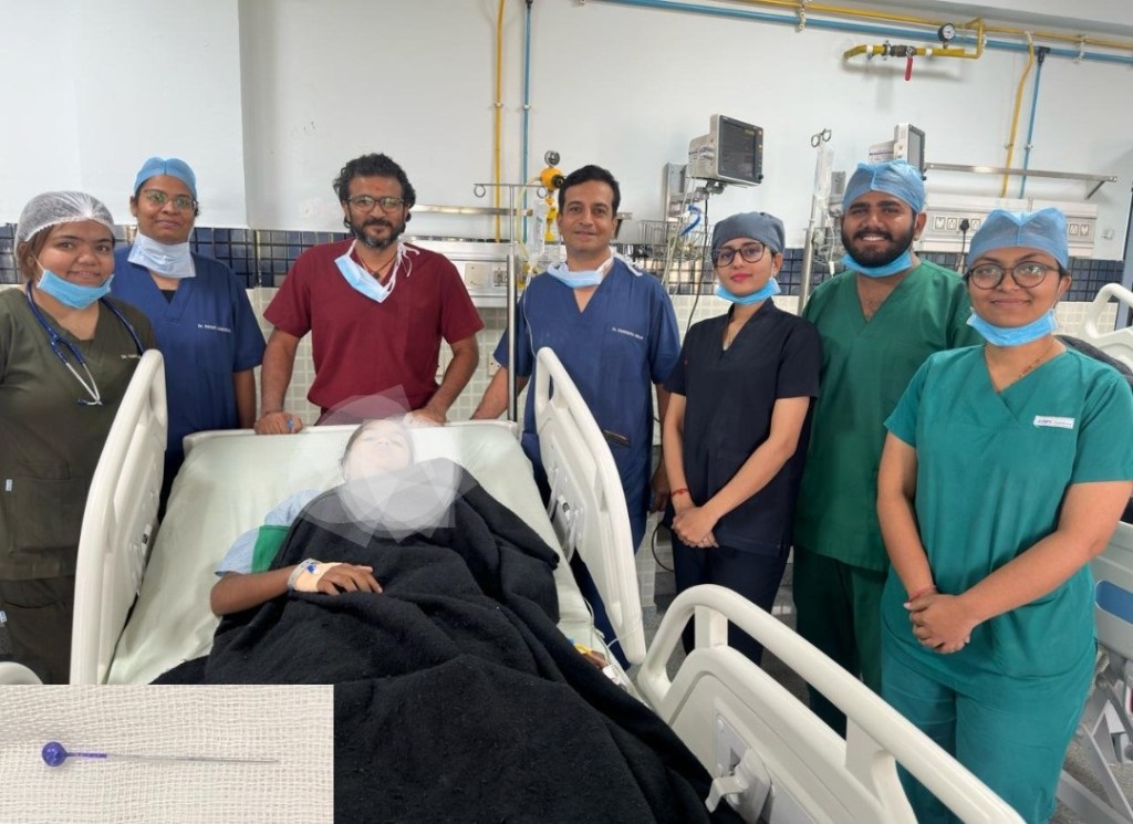 જી.કે.જન. અદાણી હોસ્પિ.ના ઈ.એન.ટી. અને એનેસ્થેટિક ટીમે કરેલી શસ્ત્રક્રિયાને મળી&nbsp;સફળતા
