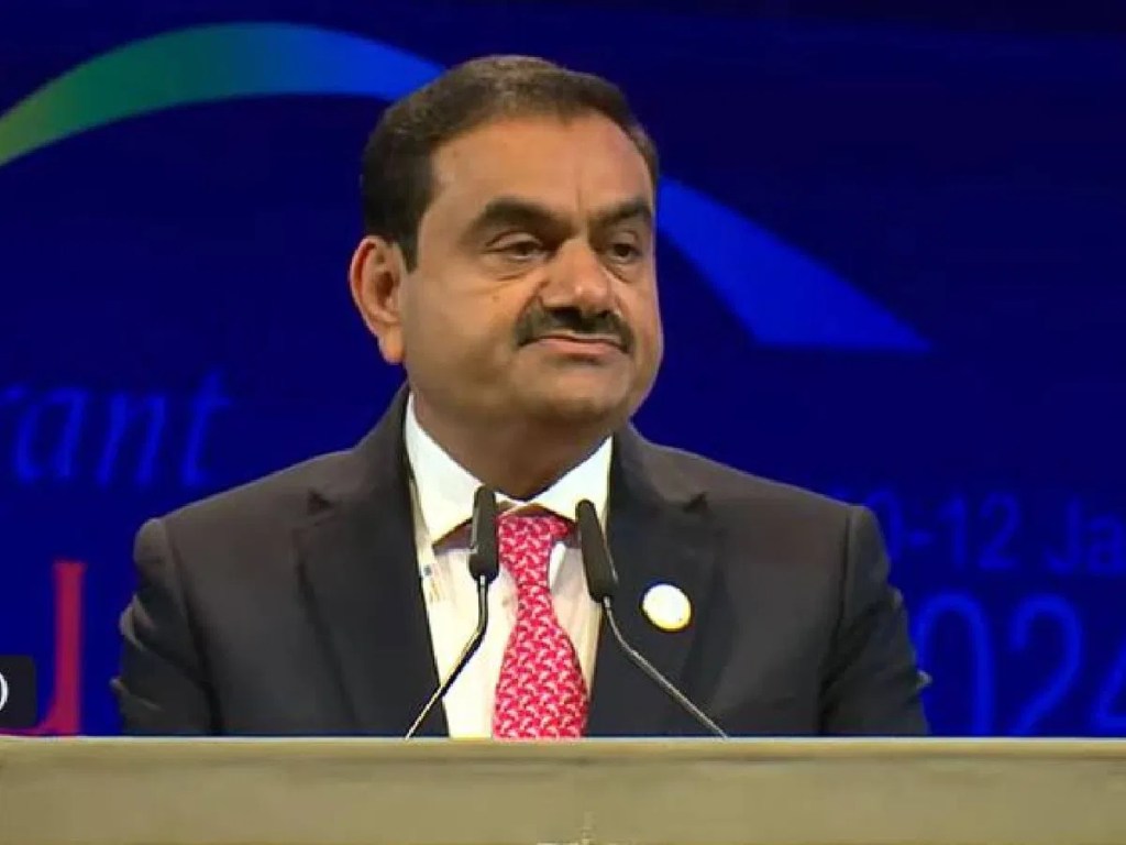 Gautam Adani address the 10th Vibrant Gujarat&nbsp;Summit