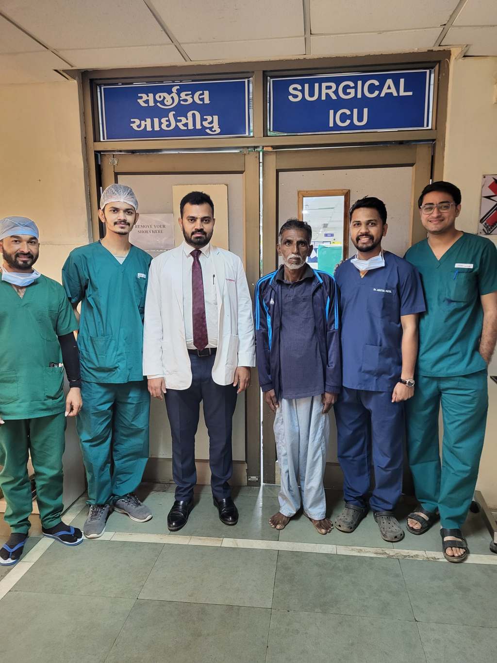 જી.કે.જન. અદાણી હોસ્પિ.માં કેન્સરગ્રસ્ત આધેડનું સફળ ઓપરેશન કરી&nbsp;જીવતદાન