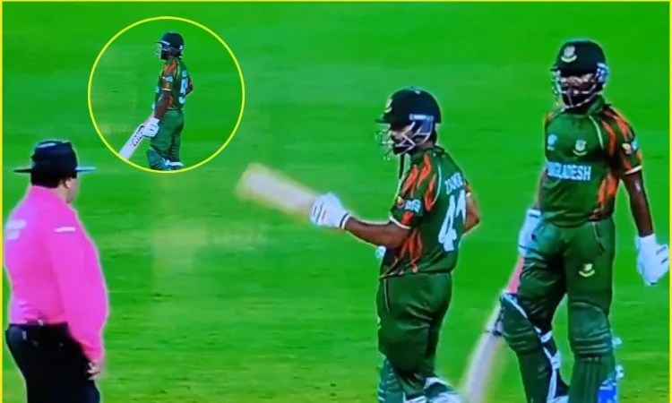 બાંગ્લાદેશના બેટરે લાઇવ મેચમાં કરી ‘ચીટિંગ’
