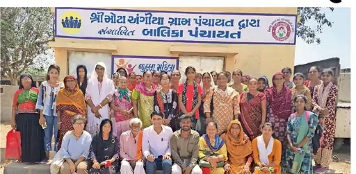 મોટા અંગિયામાં દીકરીના જન્મ પ્રસંગે એક વૃક્ષનું&nbsp;વાવેતર