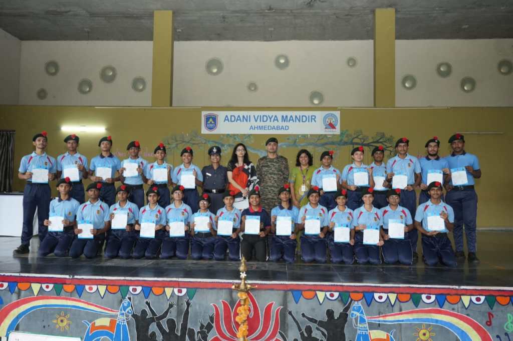 અદાણી વિદ્યામંદિર – અમદાવાદ ખાતે 25 મા કારગીલ દિવસની ઉત્સાહભેર&nbsp;ઉજવણી
