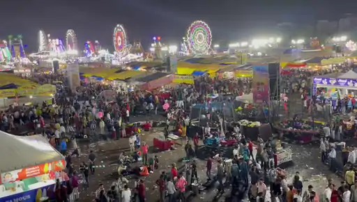 કૃષ્ણ જન્મોત્સવની ઉજવણીમાં રંગાયું&nbsp;રાજકોટ