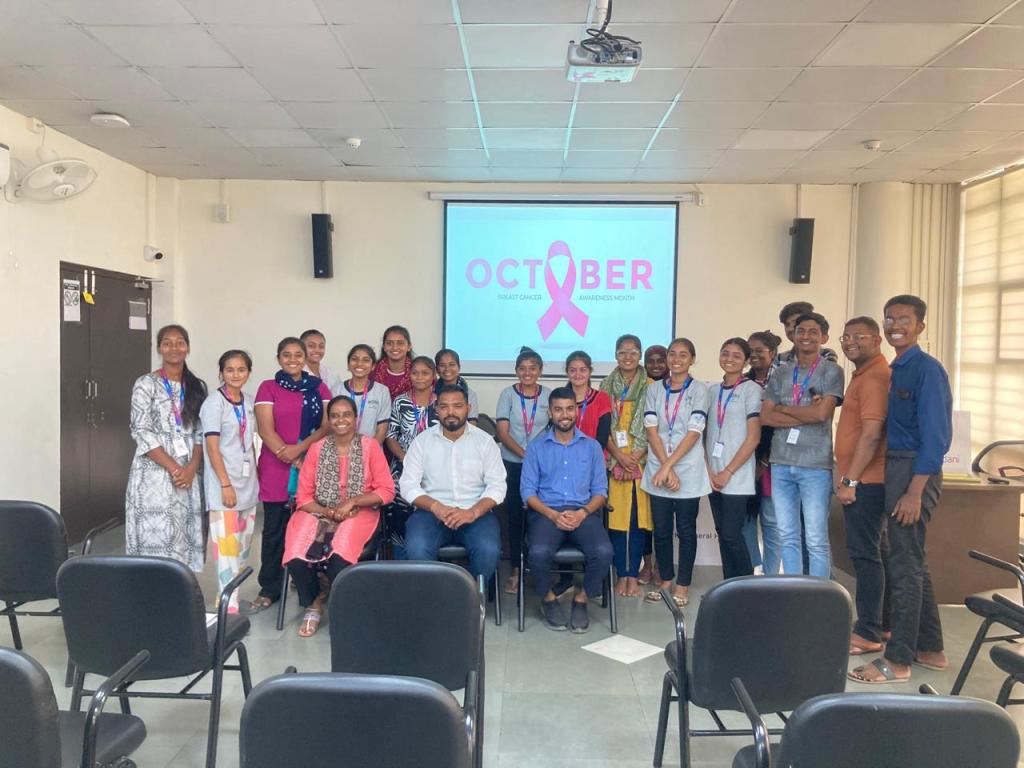 ભુજમાં અદાણી સ્કિલ ડેવ. દ્વારા સ્તન કેન્સર જાગૃતિ માસની&nbsp;ઉજવણી