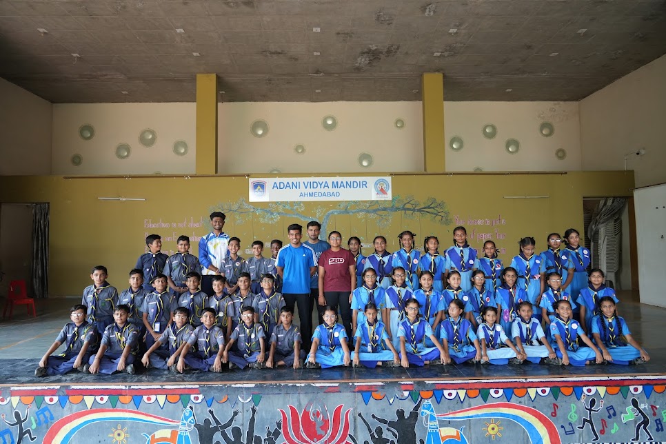 અદાણી વિદ્યામંદિર અમદાવાદ ખાતે સ્કાઉટ એન્ડ ગાઈડ કેમ્પનું સફળ&nbsp;આયોજન