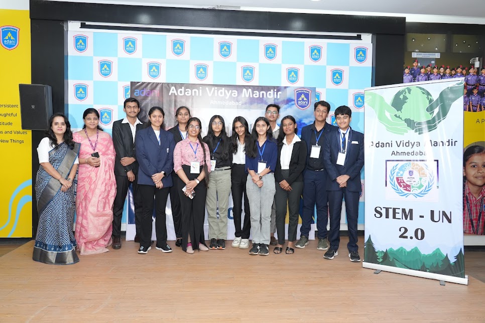 અદાણી વિદ્યામંદિરઅમદાવાદ ખાતેSTEM UN 2.0 કાર્યક્રમનું સફળ&nbsp;આયોજન