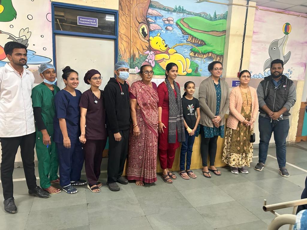 જી. કે. જન. અદાણી હોસ્પિ. ના બાળરોગ વિભાગના તબીબોએ માંડવીની ઈશ્વરીને સ્વસ્થ&nbsp;બનાવી