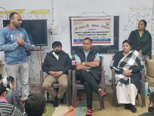 દયાપર BRC ભવનમાં માસિક ધર્મ અંગે વિશેષ&nbsp;તાલીમ