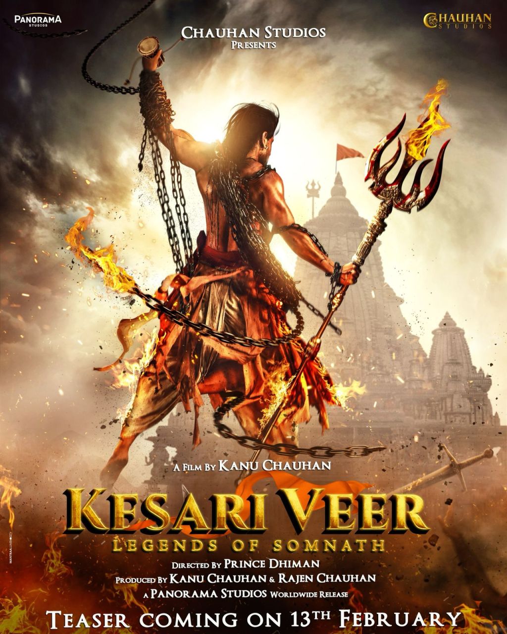 ‘કેસરી વીર: લેજેન્ડ્સ ઓફ સોમનાથ’ના નિર્માતાઓએ ફિલ્મનું પ્રથમ મોશન પોસ્ટર રિલીઝ&nbsp;કર્યું