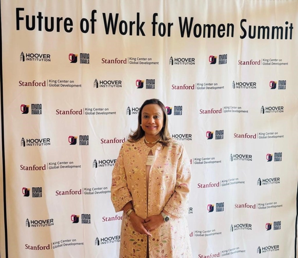 અમેરિકાની સ્ટેનફોર્ડ યુનિવર્સિટીમાં નમ્રતા અદાણીનું મહિલા સશક્તિકરણ પ્રેરક&nbsp;પ્રવચન