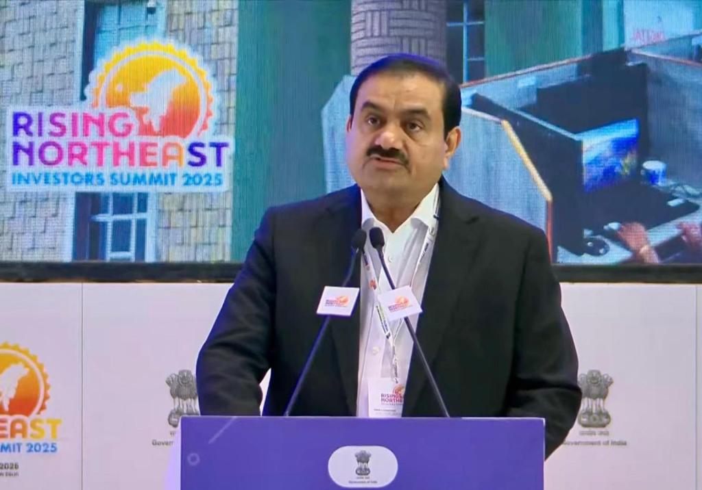 નોર્થ-ઈસ્ટ પ્રદેશમાં અદાણી ગૃપ દ્વારા Rs.1 લાખ કરોડનું&nbsp;રોકાણ