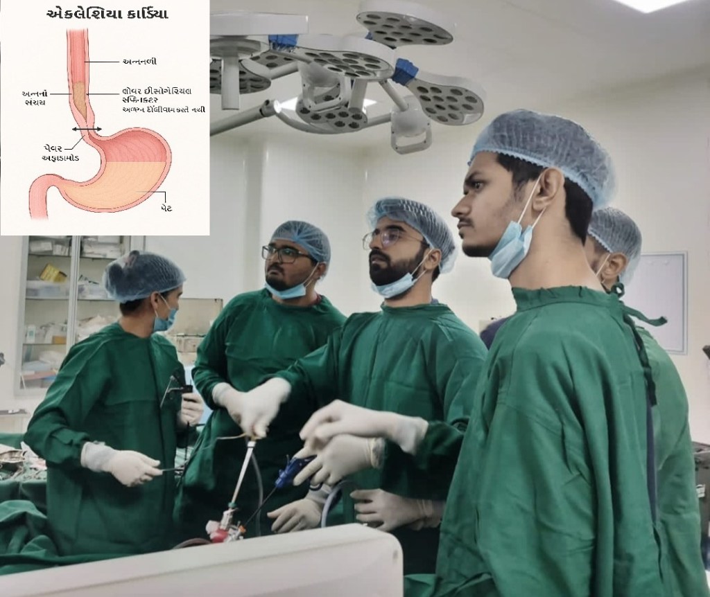જી. કે. જન. હોસ્પિ.ના સર્જરી વિભાગે લેપ્રોસ્કોપિક પડકાર રૂપ ઓપ.કરી યુવાનને અનાજ પાણી લેતો&nbsp;કર્યો