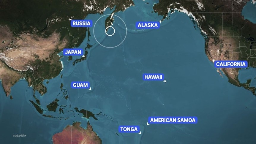 રશિયામાં શક્તિશાળી ભૂકંપ બાદ 5 મીટરથી ઊંચી સુનામીની&nbsp;લહેરો