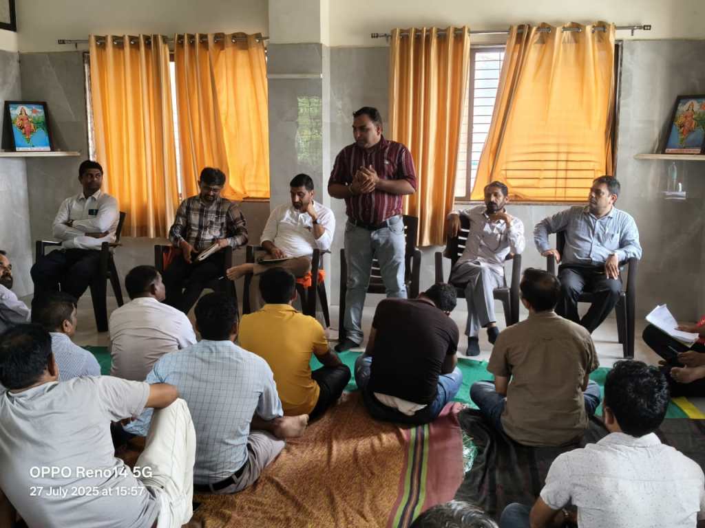 ABRSM- ગુજરાતના પદાધિકારીઓની કચ્છ જિલ્લા પ્રવાસ દરમિયાન ભચાઉ ખાતે સમન્વય બેઠક&nbsp;યોજાઇ