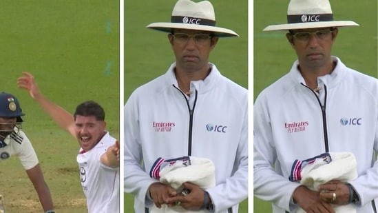 ઈંગ્લેન્ડ DRS લે તે પહેલાં જ અમ્પાયરે ઈશારો કરી&nbsp;દીધો