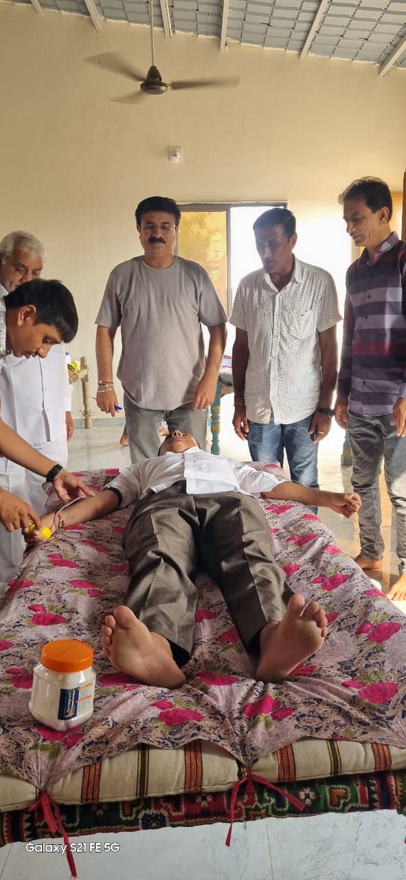 જી. કે. જન. હોસ્પિ.ની બ્લડબેંક મારફતે ૫૫૭ યુનિટ રક્ત એકત્રિત&nbsp;કરાયું