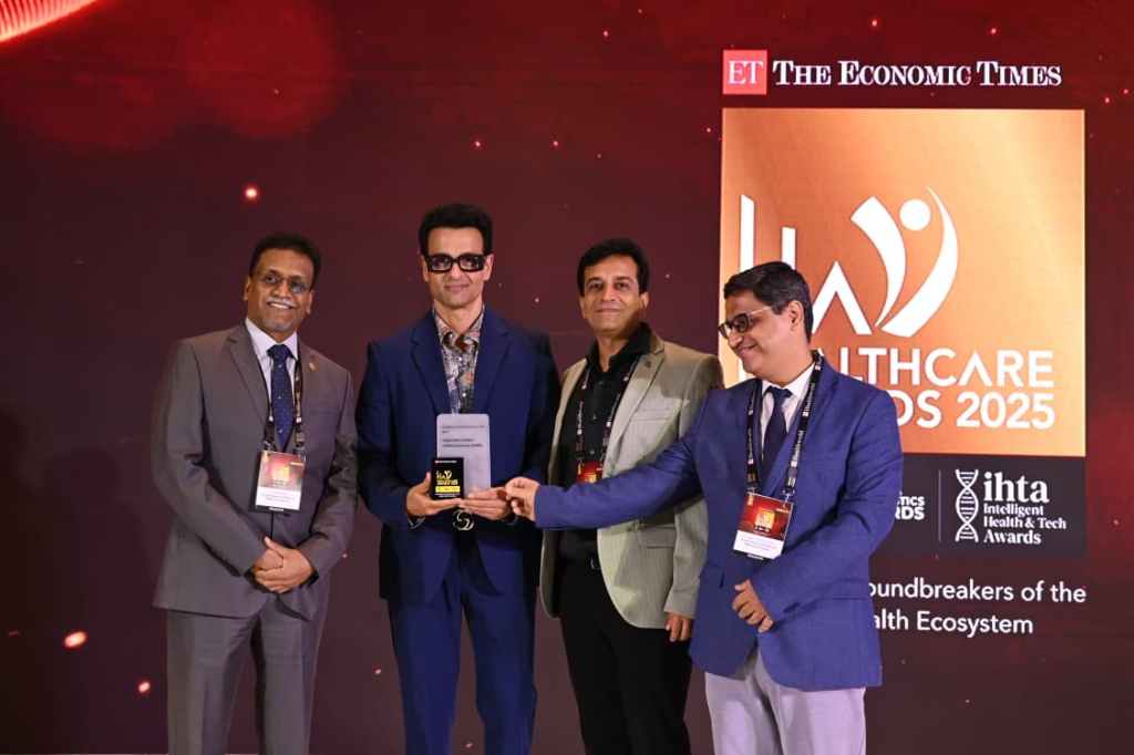 જીકે જન. હોસ્પિ.ના ENT વિભાગને શ્રેષ્ઠ તબીબી સારવાર માટે “ઇકોનોમિક ટાઇમ્સ હેલ્થ કેર ૨૦૨૫” એવોર્ડ&nbsp;એનાયત