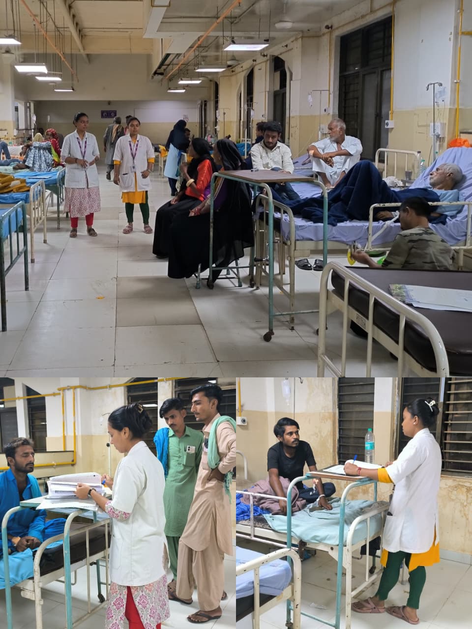 જી. કે. જન  હોસ્પિ.ના ખોરાક નિષ્ણાતોએ વિશ્વ ફૂડ ડે  નિમિતે દાખલ દર્દીઓને આરોગ્યપ્રદ ખોરાક લેવા આપ્યું&nbsp;માર્ગદર્શન