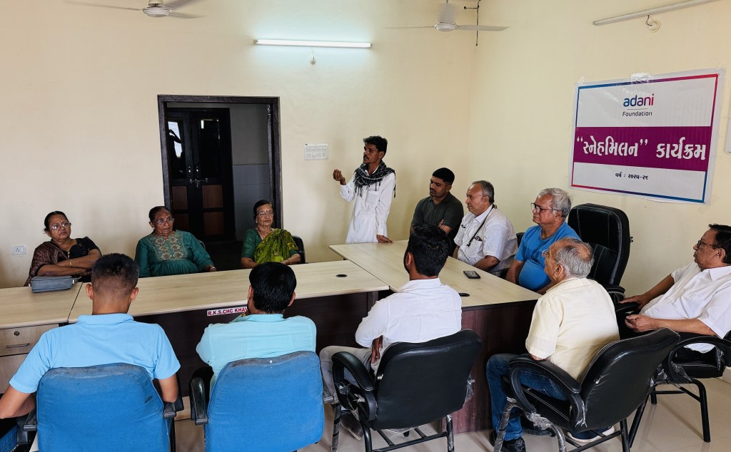 અદાણી ફાઉન્ડેશન કચ્છના દૂરના સીમાડે આવેલા ખાવડા વિસ્તારના લોકોના સ્વાસ્થ્ય માટે ચિંતા કરી રહ્યું&nbsp;છે