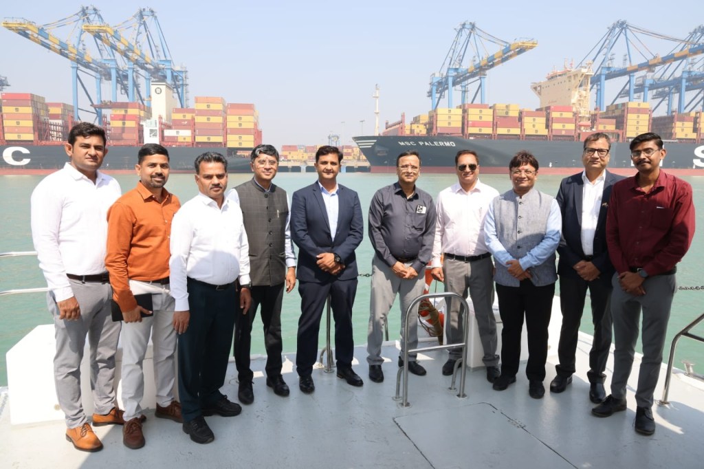 મુન્દ્રા પોર્ટ પર નવનિર્મિત VLCC ટર્મિનલનું વિધિવત ઉદ્ઘાટન કરવામાં&nbsp;આવ્યું