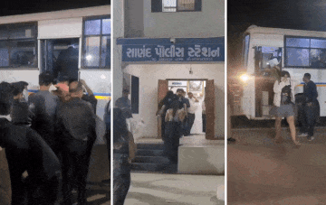 સાણંદમાં હાઈપ્રોફાઈલ પાર્ટીમાં પોલીસના&nbsp;દરોડા