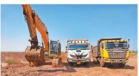 રાયધણજરમાં બેન્ટોનાઈટ ખનીજની ચોરી&nbsp;પકડાઈ