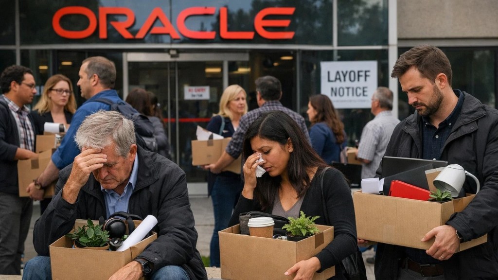 ભારતમાં રાતોરાત ઓરેકલના 12 હજાર કર્મચારી બેરોજગાર થઇ&nbsp;ગયા