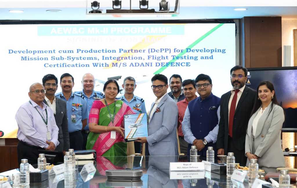 Adani Defence Partners with DRDO on India’s Next Generation Airborne Surveillance Programme for IAF